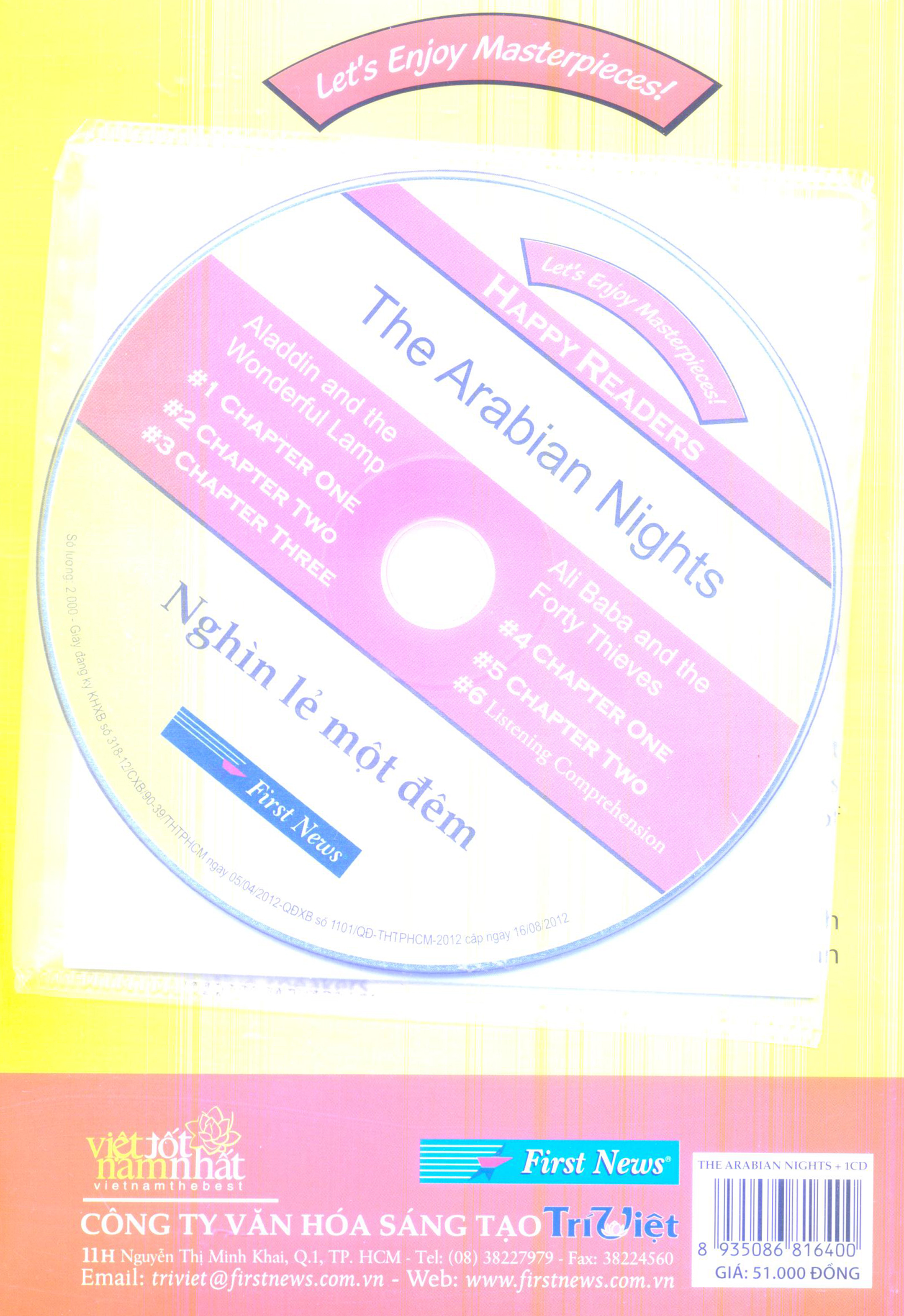 Happy Reader - Nghìn Lẻ Một Đêm (Kèm 1CD)