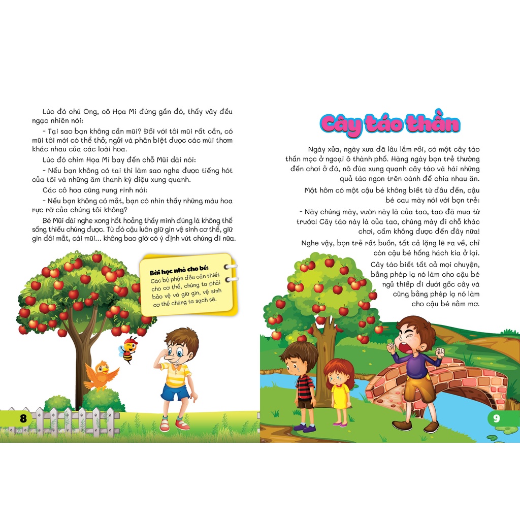 Trọn Bộ Combo Truyện Đọc Bằng Hình Dành Cho Bé Từ 3 Đến 5 Tuổi ( Bìa Mềm )