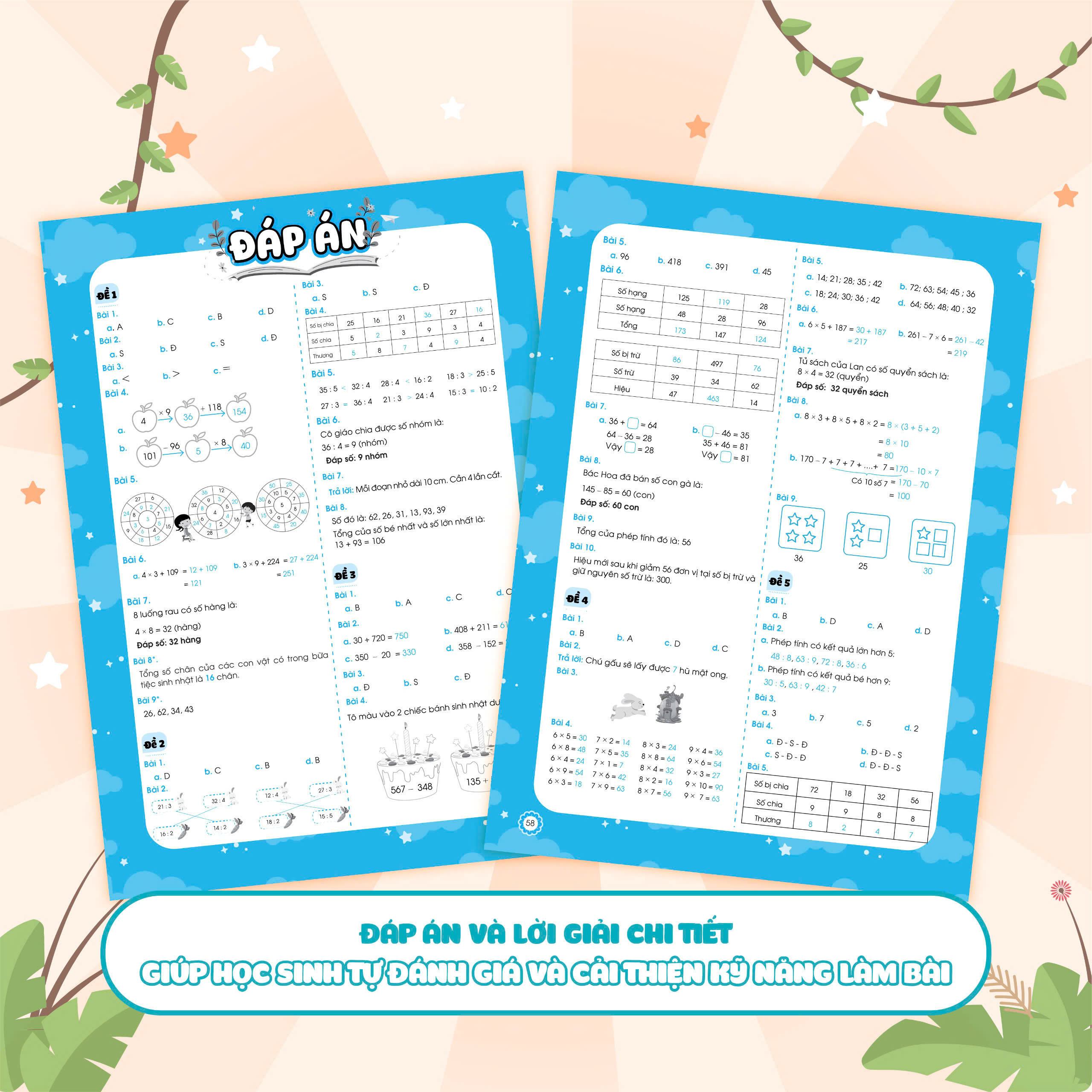 Bộ đề ôn luyện và kiểm tra Toán lớp 3 tập 1