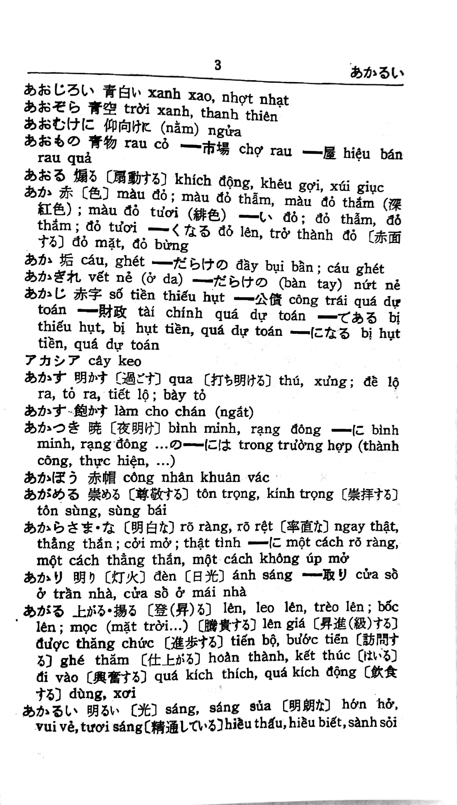 Từ Điển Nhật-Việt (Tái Bản 2024)