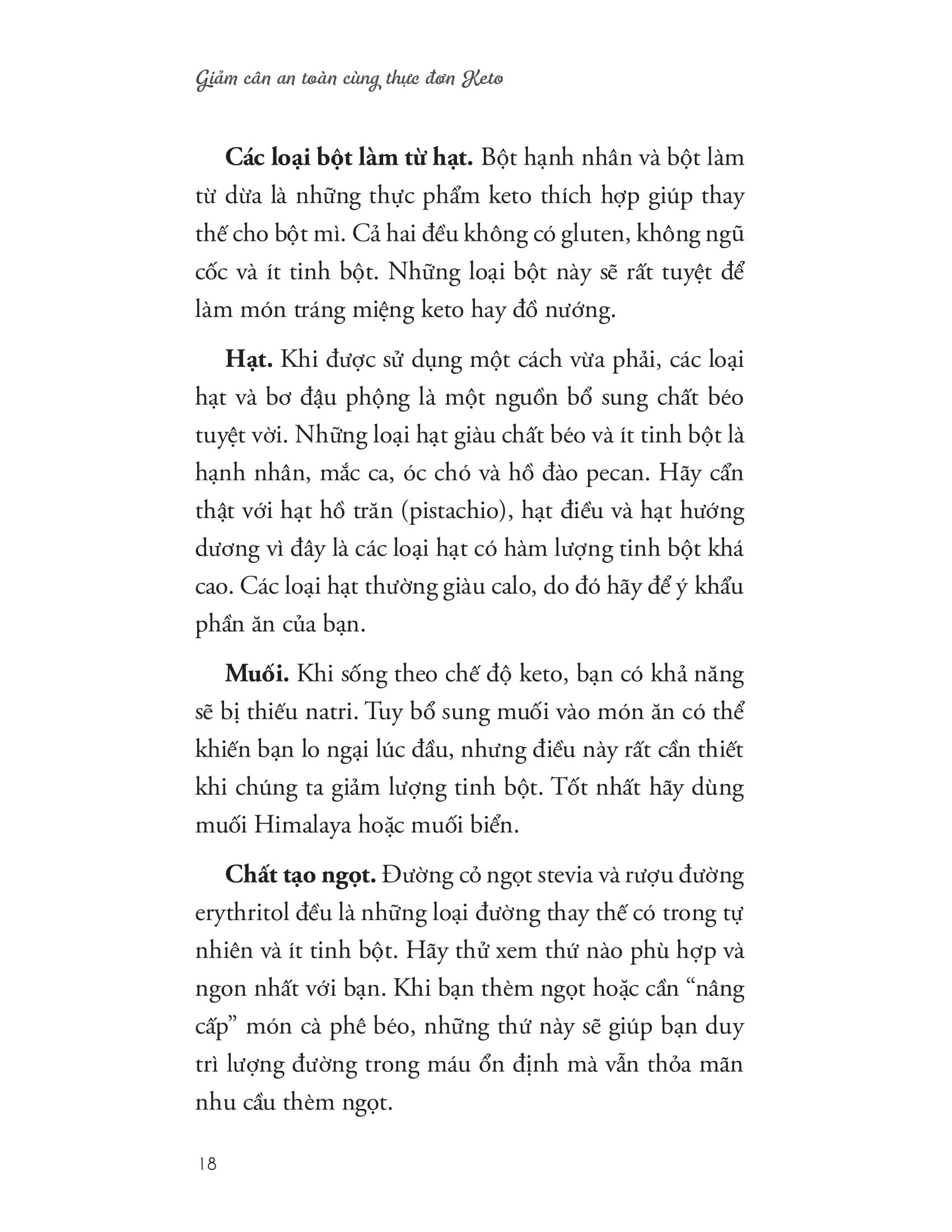 Giảm Cân An Toàn Cùng Thực Đơn Keto