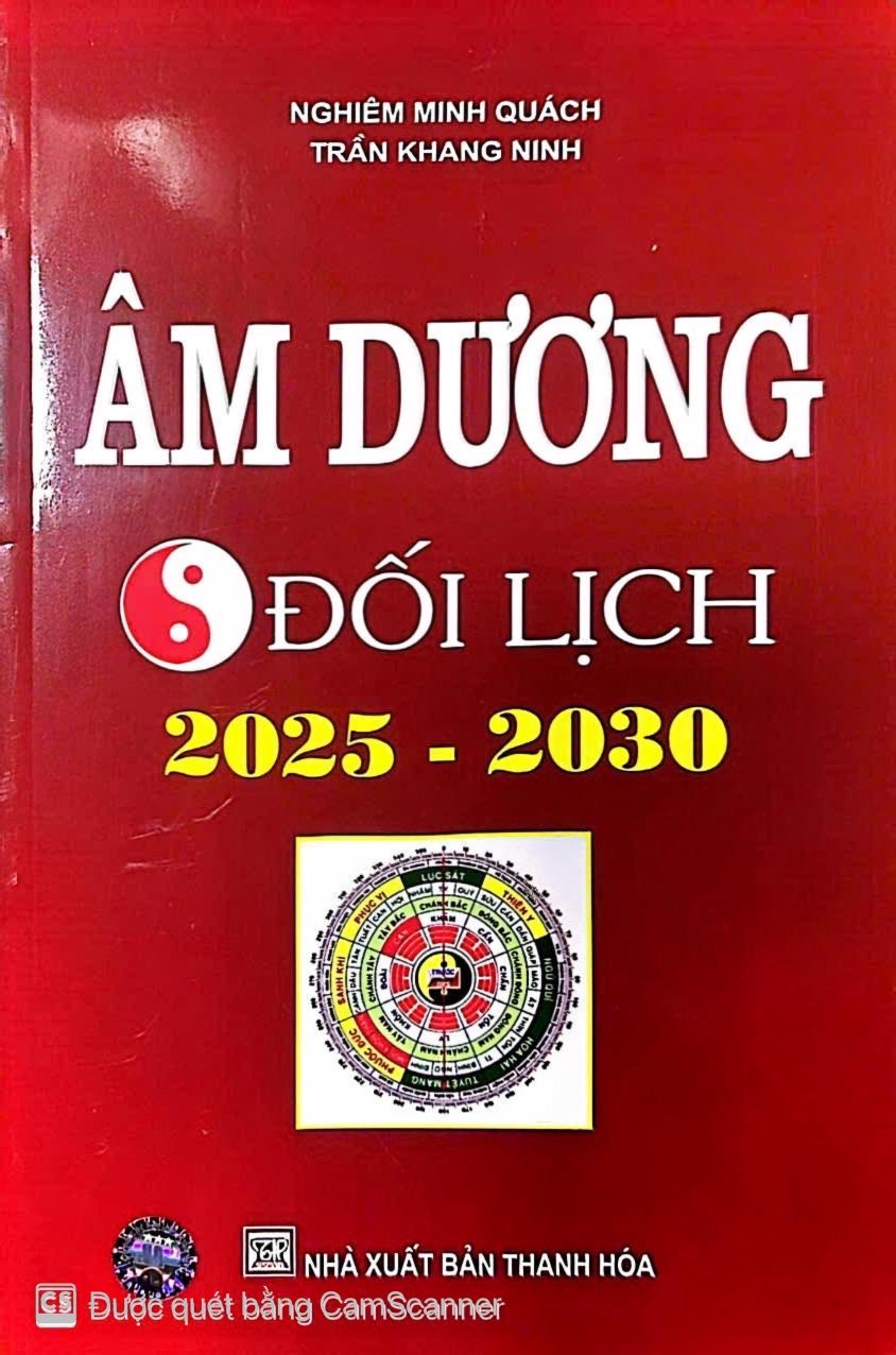 Sách - Âm Dương Đối Lịch (2025 -2030)