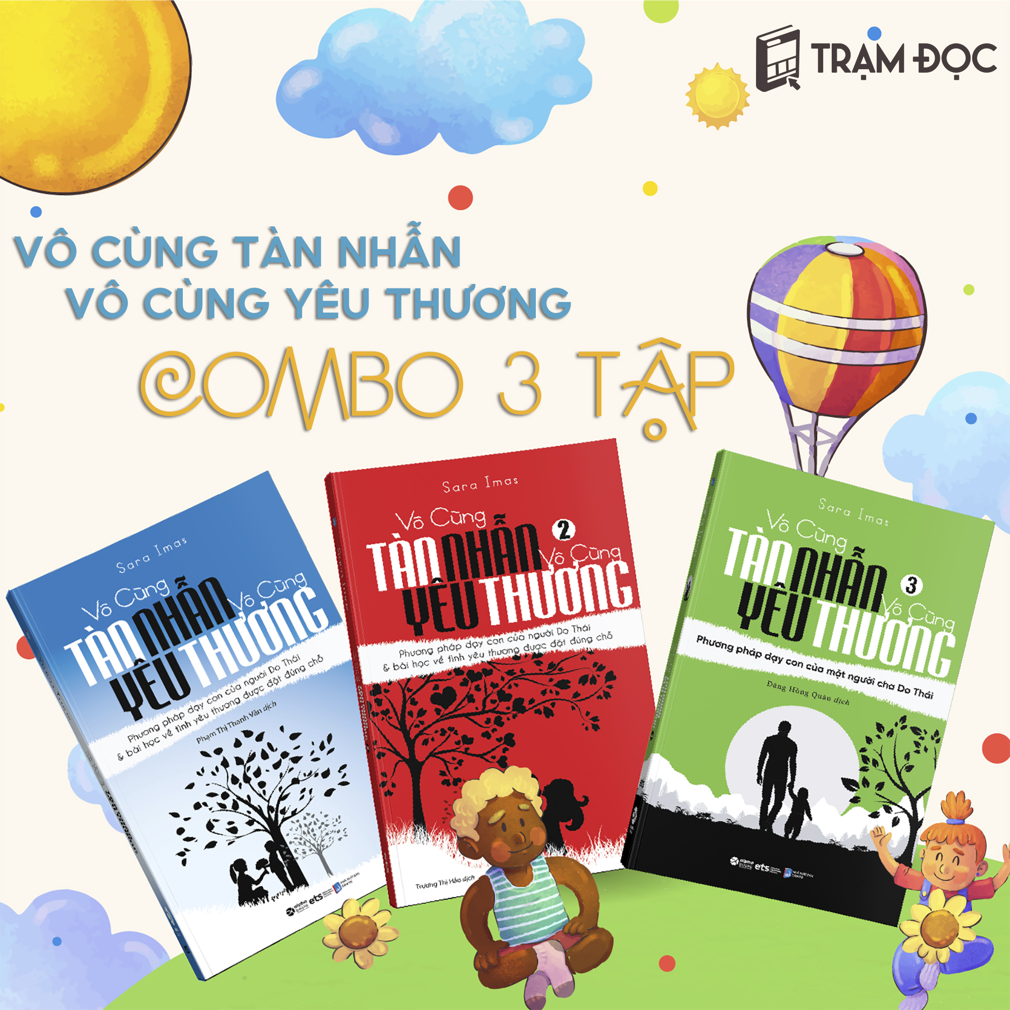 Trạm Đọc Official | Combo Vô Cùng Tàn Nhẫn Vô Cùng Yêu Thương (Tập 1 + 2 + 3 + 4)