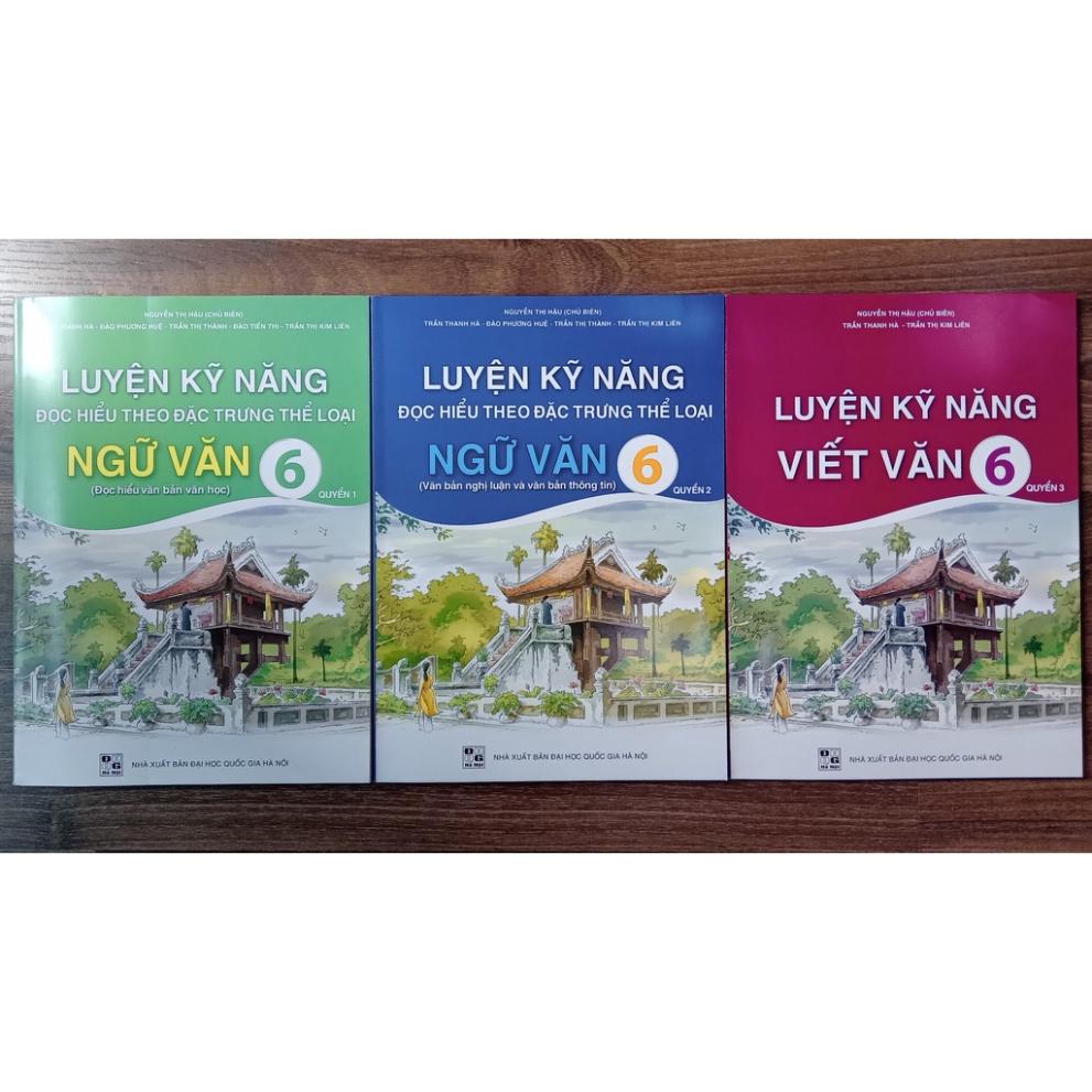 Sách - Luyện Kỹ Năng Đọc Hiểu Theo Đặc Trưng Thể Loại Ngữ Văn 6 - Quyển 1