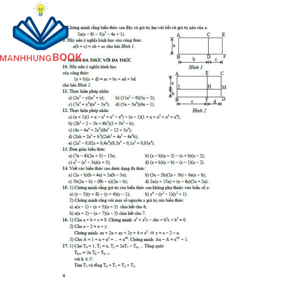 SÁCH - 500 bài toán chọn lọc 8 (dùng chung cho các bộ sgk hiện hành)
