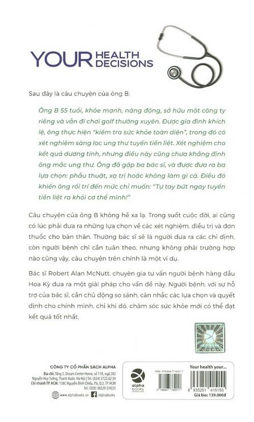 Your Health Your Decision - Hợp Tác Cùng Bác Sĩ Để Trở Thành Người Bệnh Thông Thái