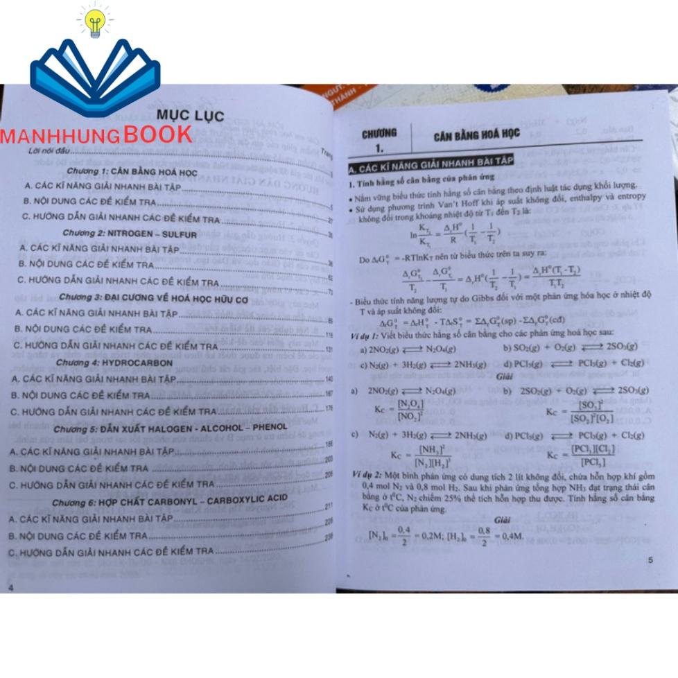 Sách - Hướng dẫn giải nhanh đề kiểm tra Hoá Học 11