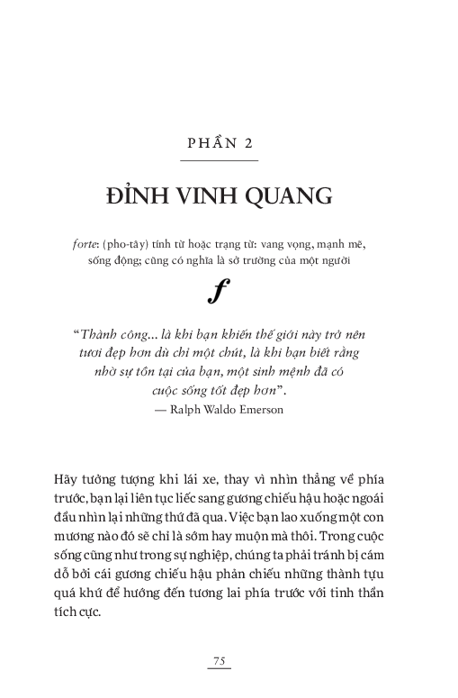 Sống đời ngân vang - Việc quan trọng nhất vẫn luôn ở phía trước