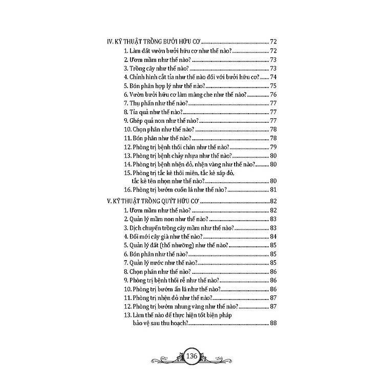 Sách - Kỹ Thuật Trồng Cây Ăn Trái Và Cây Lương Thực Hữu Cơ - Lê Ninh - VIETNAMBOOK