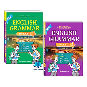 Sách - combo 2c English grammar for ket tập 1 và 2 ( có đáp án)