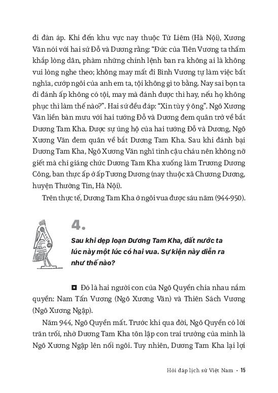Hỏi Đáp Lịch Sử Việt Nam, Tập 2: Nước Việt Nam Dưới Đời Ngô, Đinh, Tiền Lê, Lý, Trần, Hồ