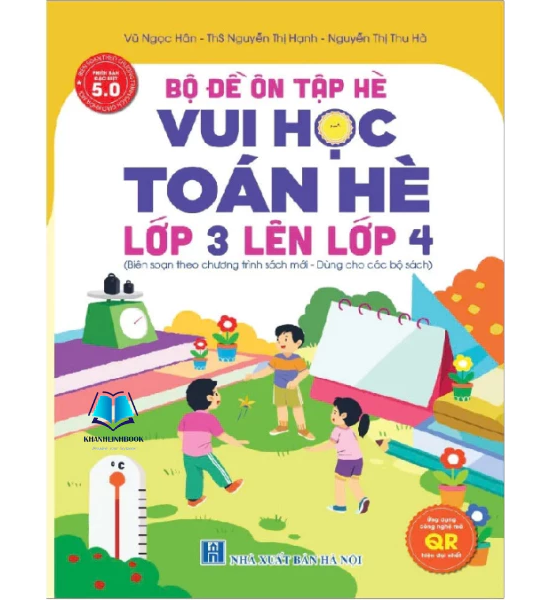 Sách - Bộ Đề Ôn Tập Hè Tiếng Việt và Bộ Đề Ôn Tập Hè Vui Học Toán Hè (lớp 1.2.3.4.5) tùy chọn