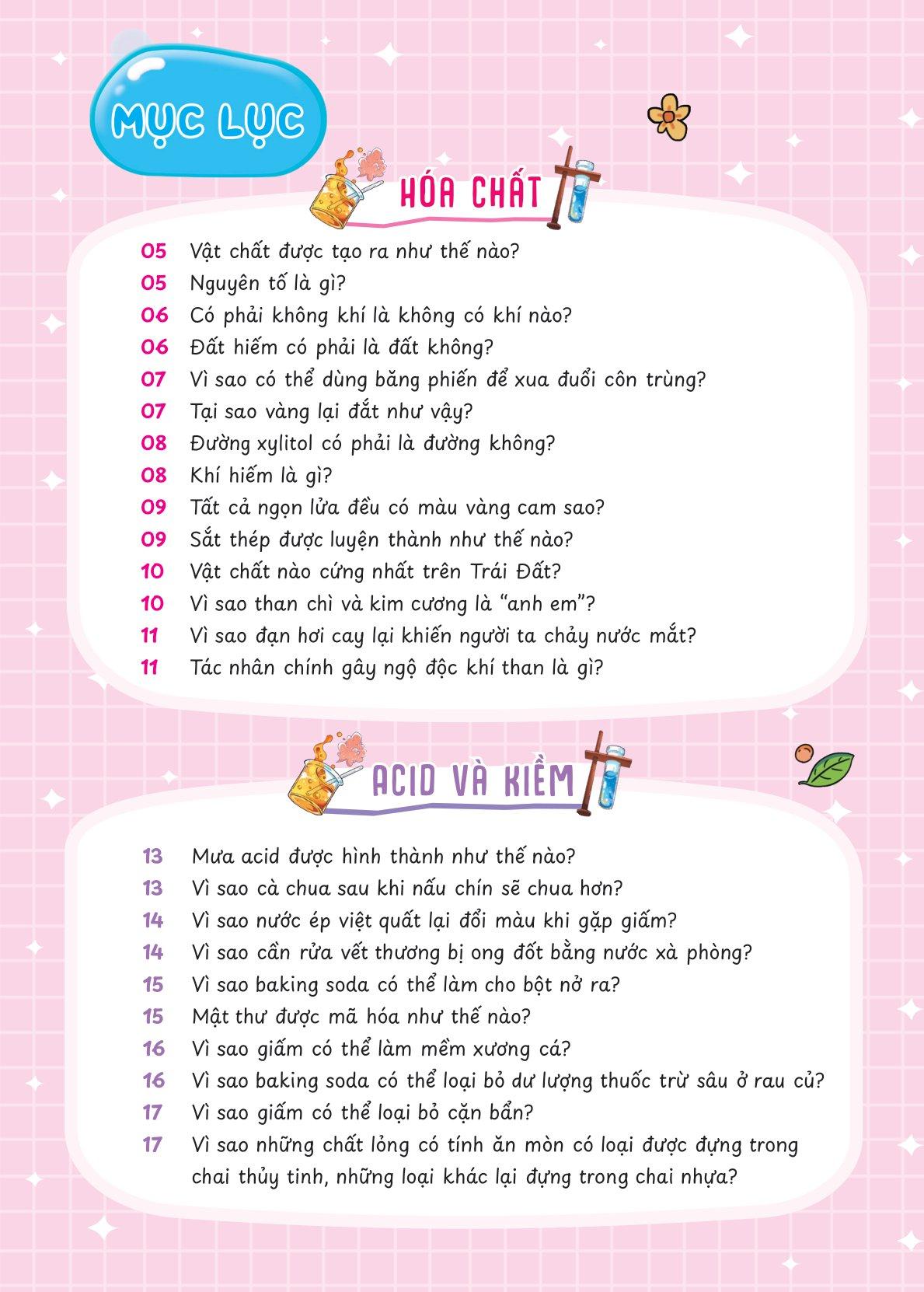 Hóa Học Vui Nhộn - Những Câu Hỏi Vì Sao Về Hóa Học