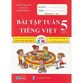 Sách - Bài tập Tuần Tiếng Việt 5 tập 2 (Kết nối)