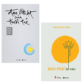 Bộ 2 cuốn sách về đạo Phật trong tuổi trẻ: Đạo Phật Của Tuổi Trẻ - Đạo Phật Đi Vào Cuộc Đời