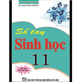 Sách Sổ tay sinh học 11