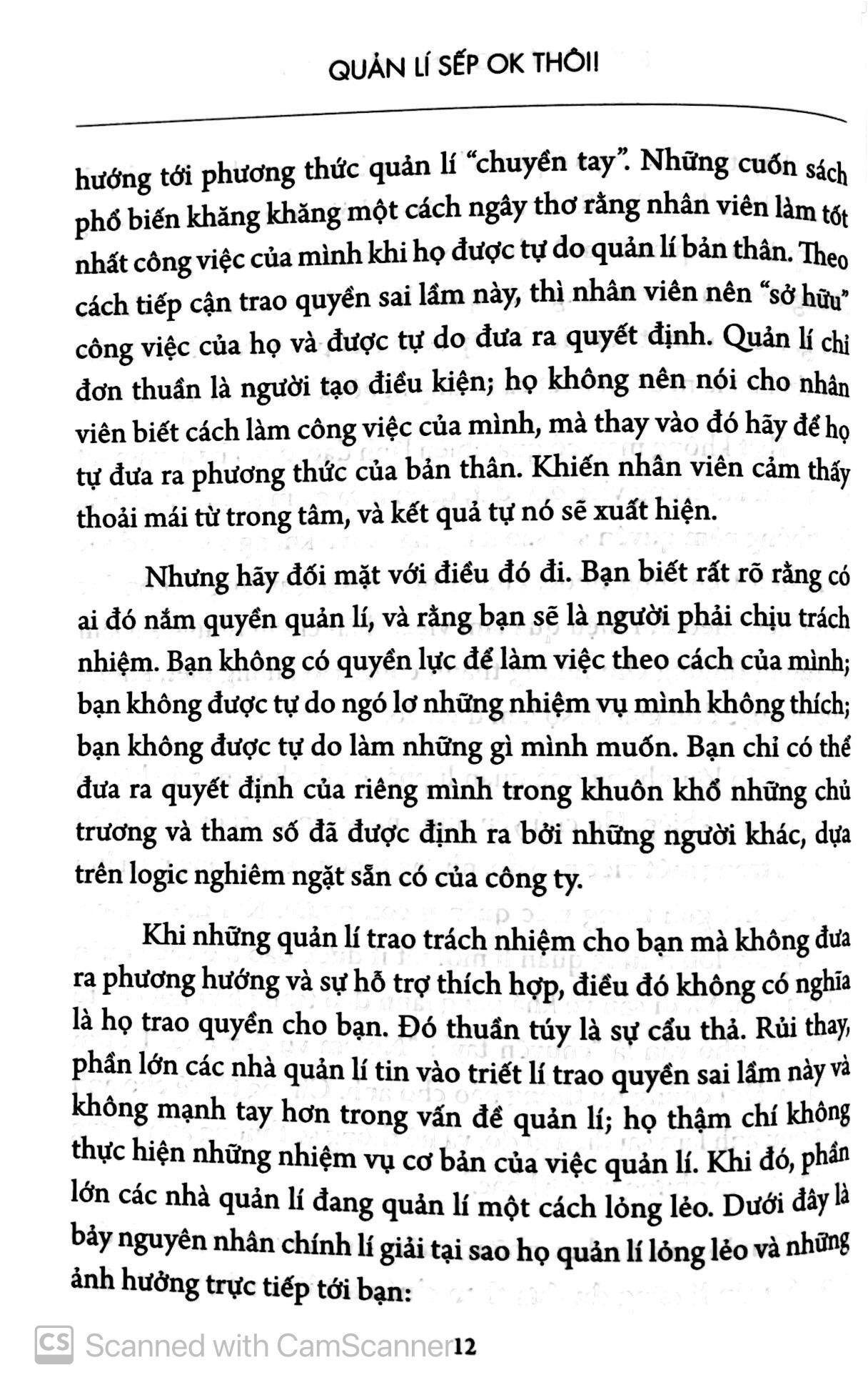 Quản Lí Sếp OK Thôi