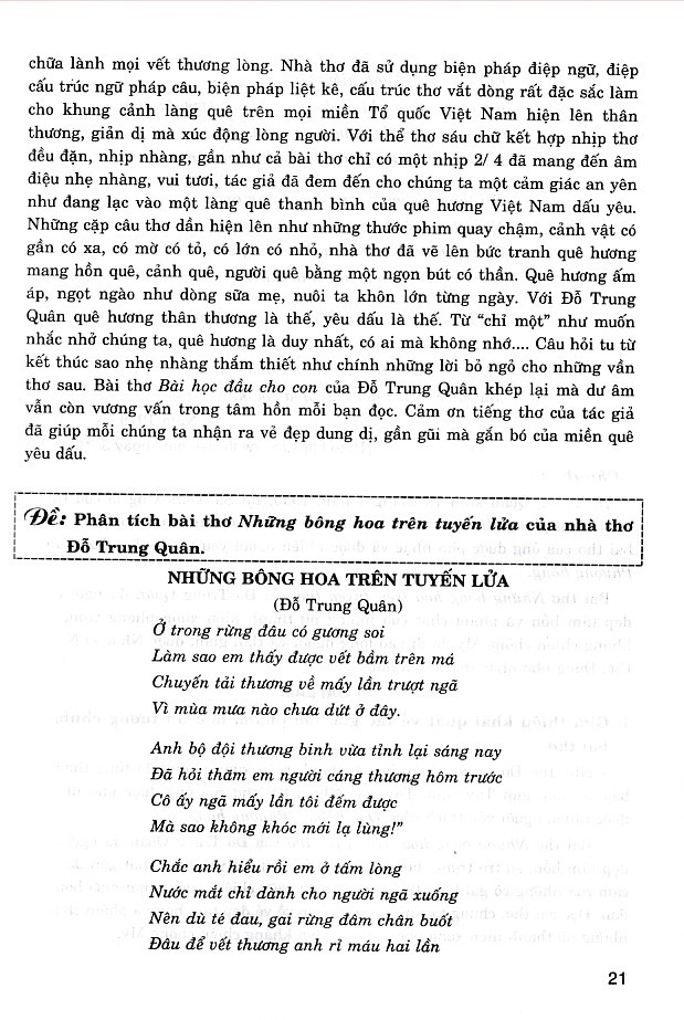 Những bài văn theo chuẩn kiến thức kỹ năng ngữ văn 9 (Dùng chung cho các bộ SGK)