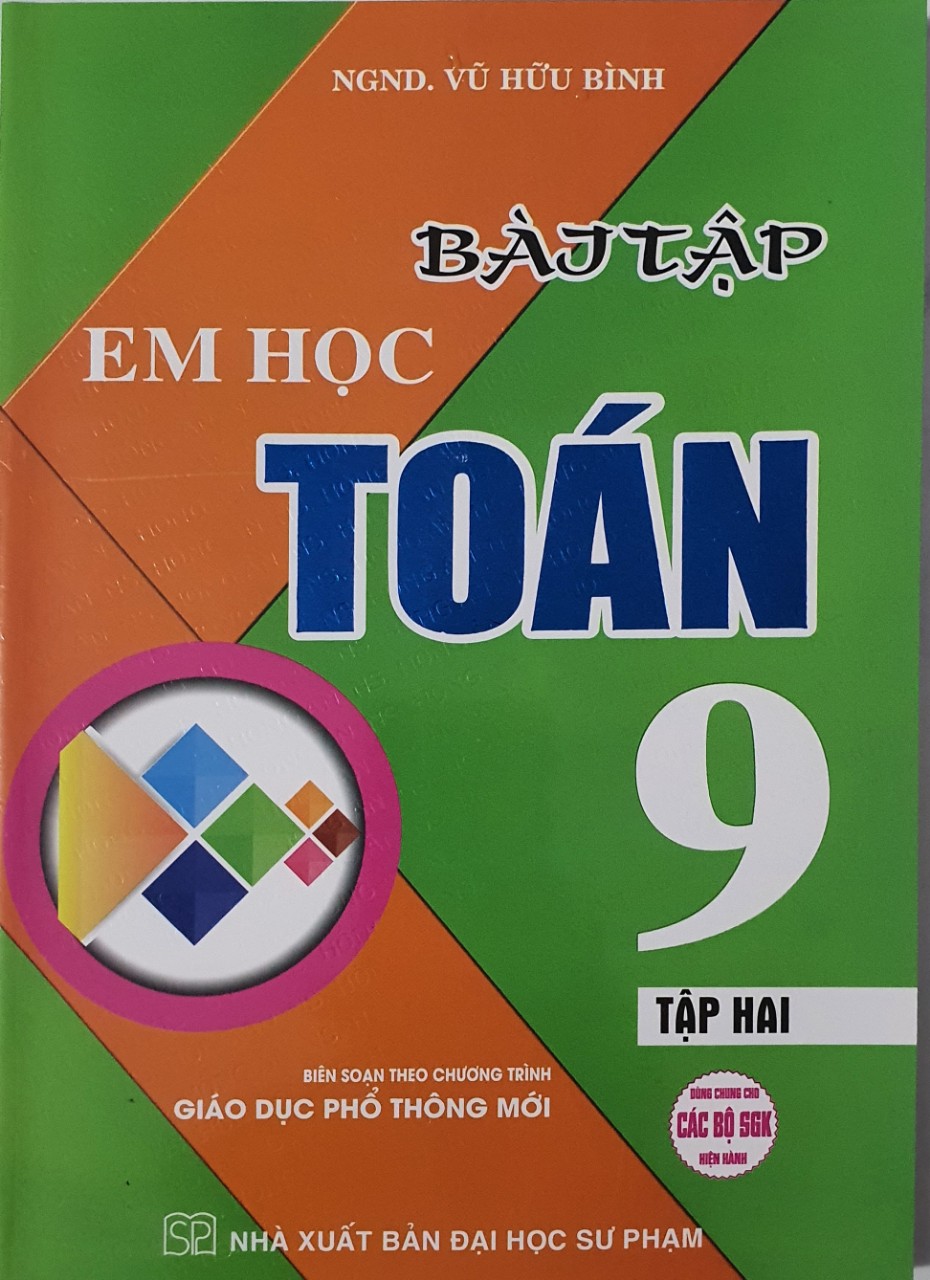 Sách - Bài tập em học Toán 9 ( tập 1 + tập 2) HA