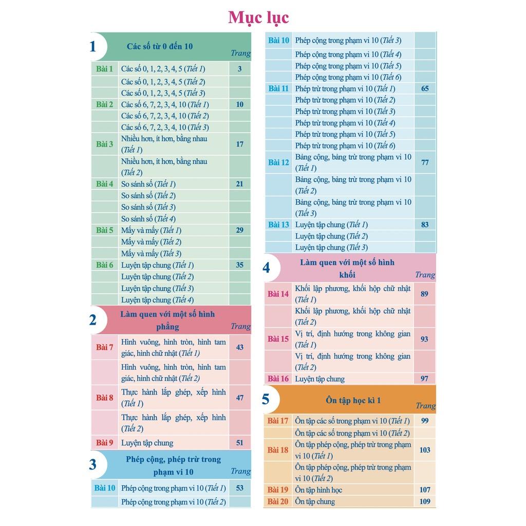 Sách - Bài Tập Hằng Ngày Toán Lớp 1 - Kết Nối Tri Thức Với Cuộc Sống - Tập 1 (1 cuốn)