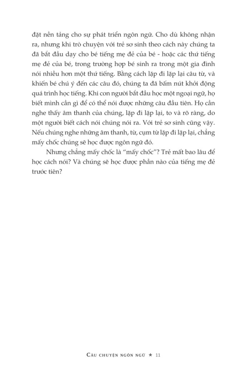 Câu Chuyện Ngôn Ngữ