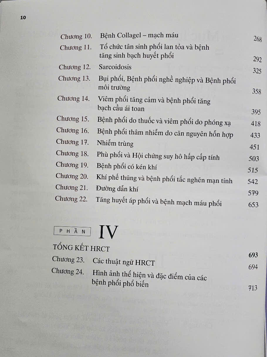 Sách - Chụp cắt lớp vi tính phổi độ phân giải cao (Phiên bản thứ 5)