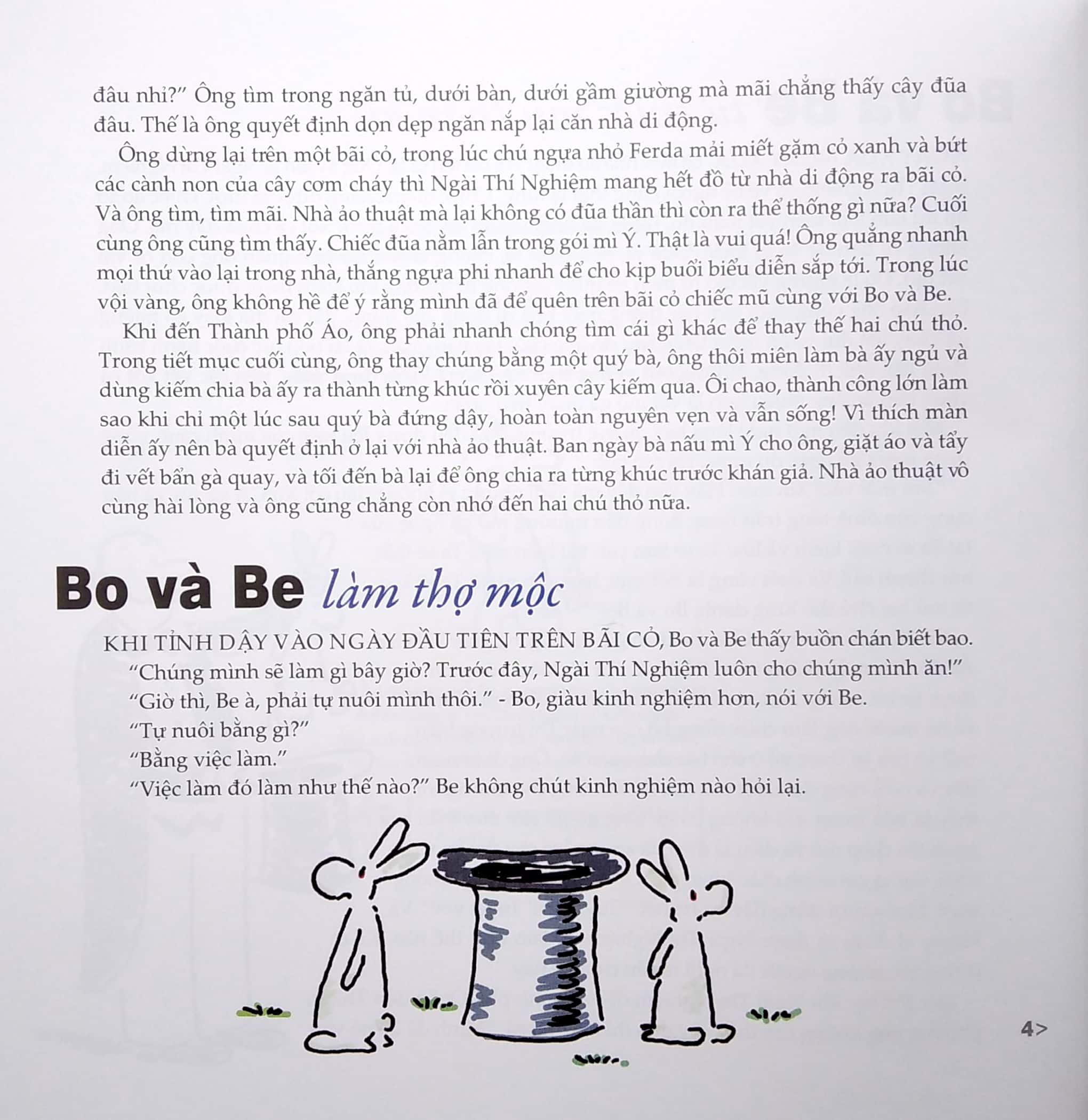 Bo Và Be - Đôi Thỏ Tinh Nghịch
