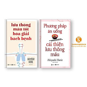 Sách - Combo Phương pháp cải thiện lưu thông máu tốt