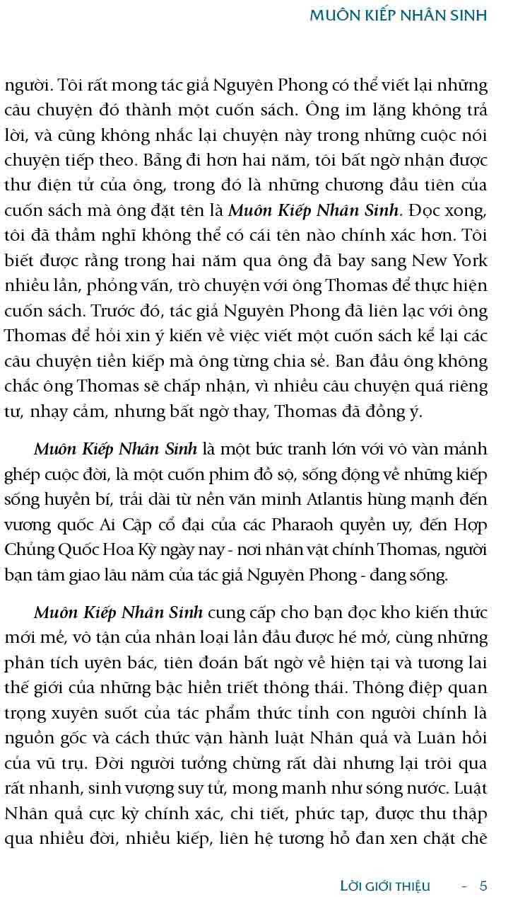 Sách Muôn Kiếp Nhân Sinh (Bìa Mềm) - Nguyên Phong
