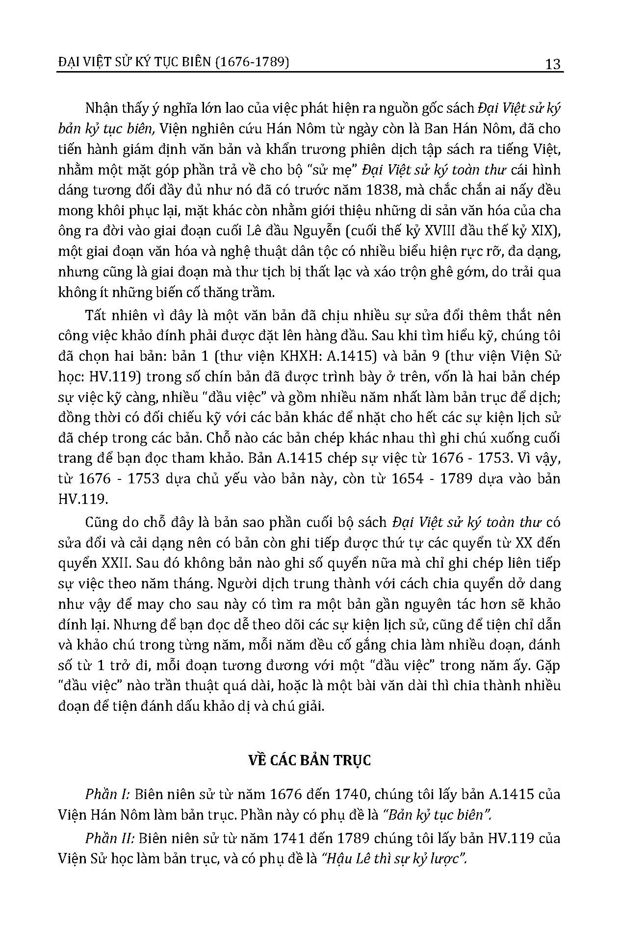 Đại Việt Sử Ký Tục Biên (1676 - 1789) (Tái bản 2025)