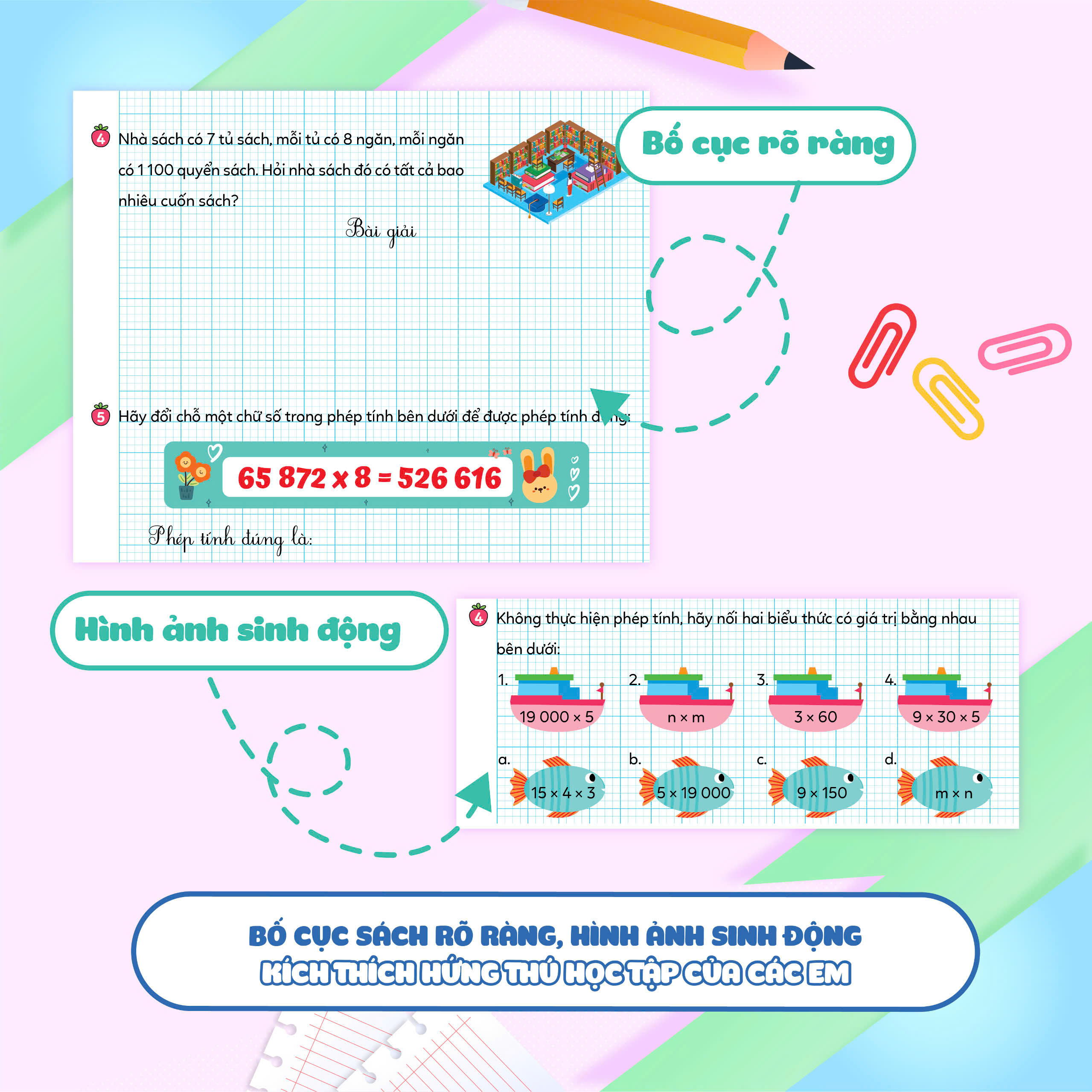 Vở bài tập Toán tăng cường lớp 4 tập 2 (Theo sách giáo khoa kết nối tri thức với cuộc sống)