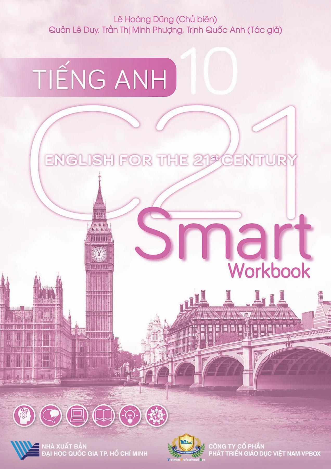 Tiếng Anh 10 - C21 - Smart - Workbook (2022)