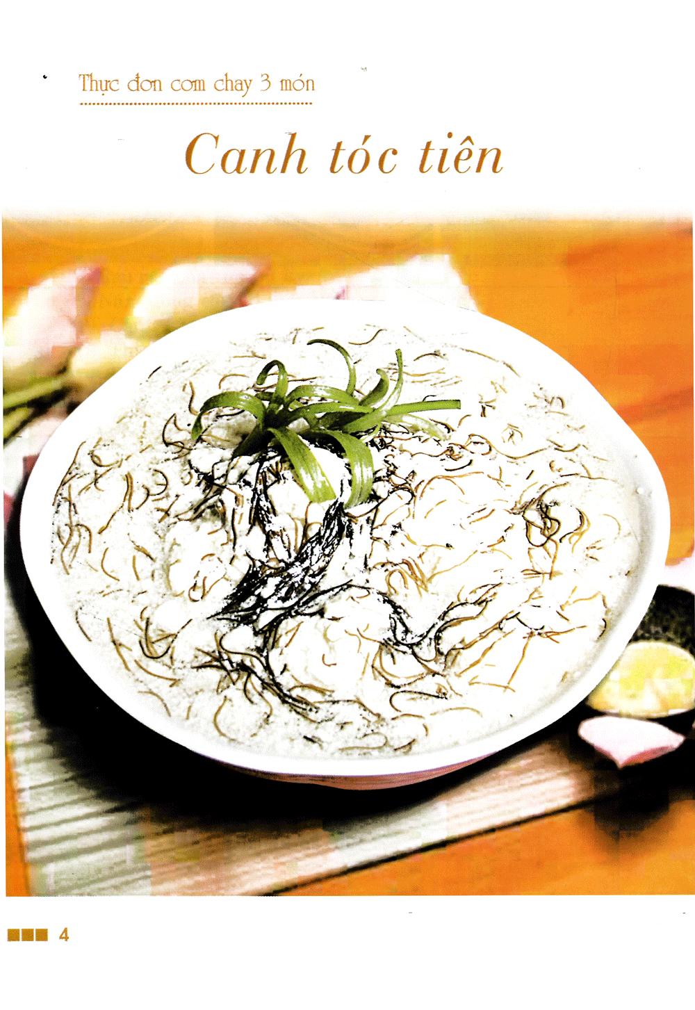 Thực Đơn Cơm Chay 3 Món
