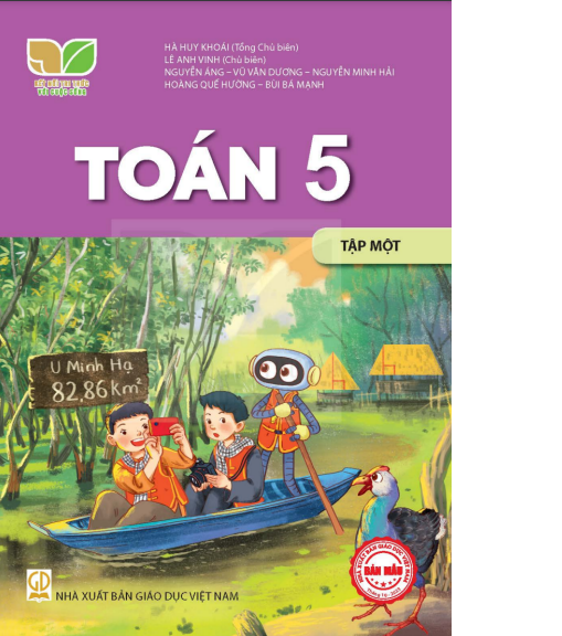 Bộ Sách giáo khoa Lớp 5- Trọn bộ theo Trường (Kèm bìa nilong bao sách)