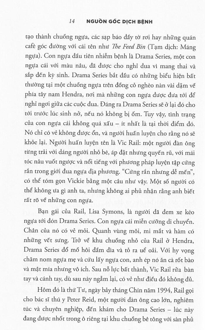 Nguồn Gốc Dịch Bệnh