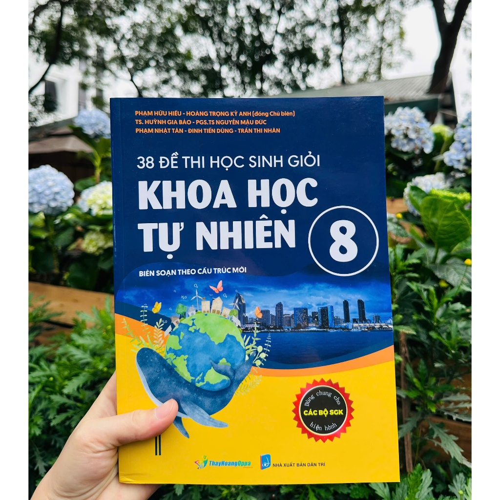 Sách - 38 Đề Thi Học Sinh Giỏi Khoa Học Tự Nhiên 8