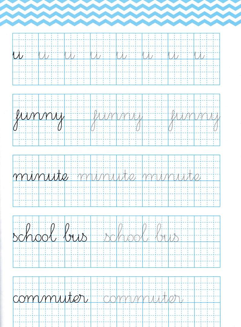 English Handwriting - Vở Tập Viết Tiếng Anh Lớp 1 Tập 2