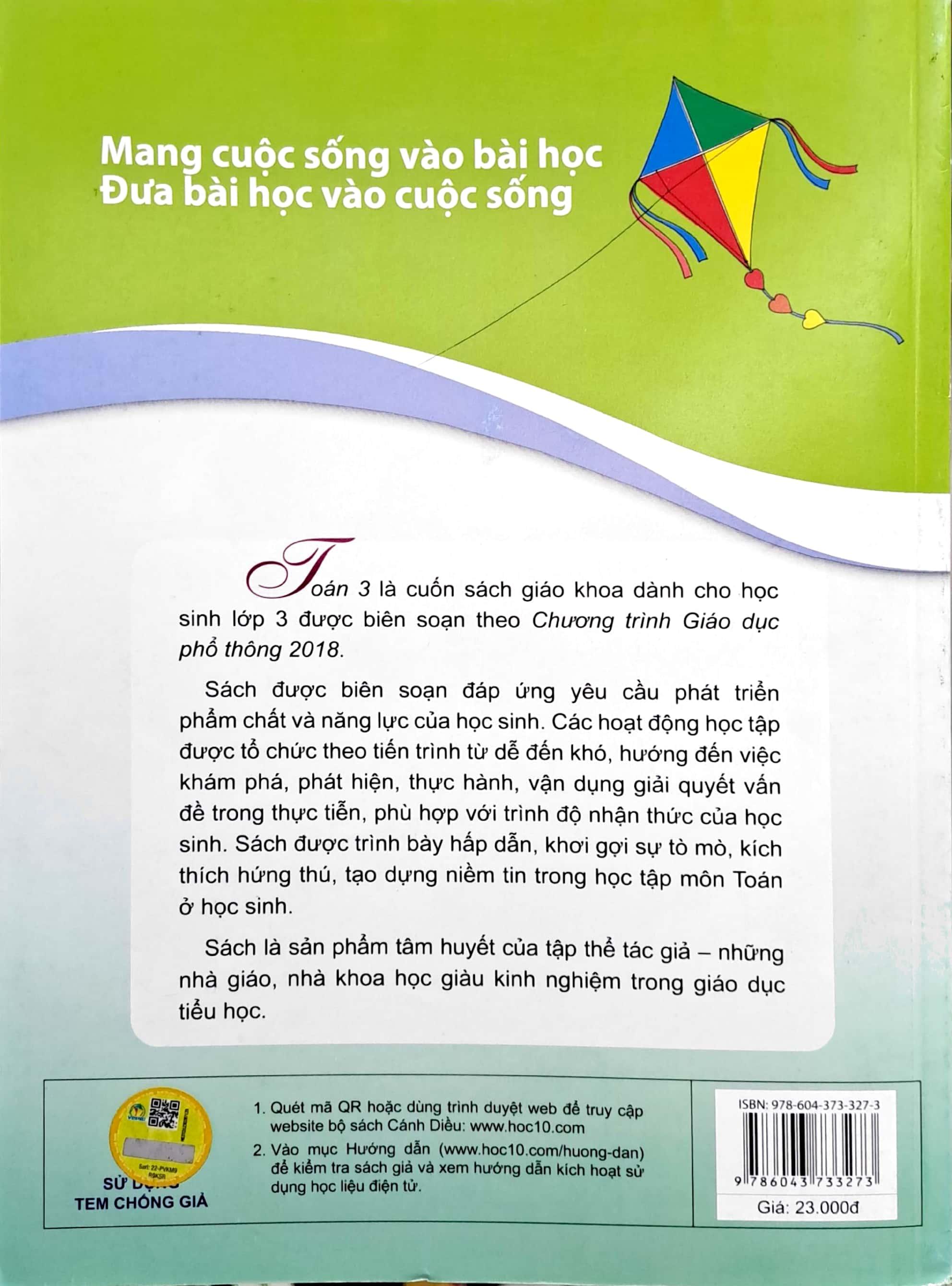 Toán 3 - Tập 1 (Cánh Diều) (Chuẩn)