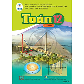 Sách giáo khoa Toán 12- Tập hai- Cánh Diều (Kèm Nilon bọc Sách)