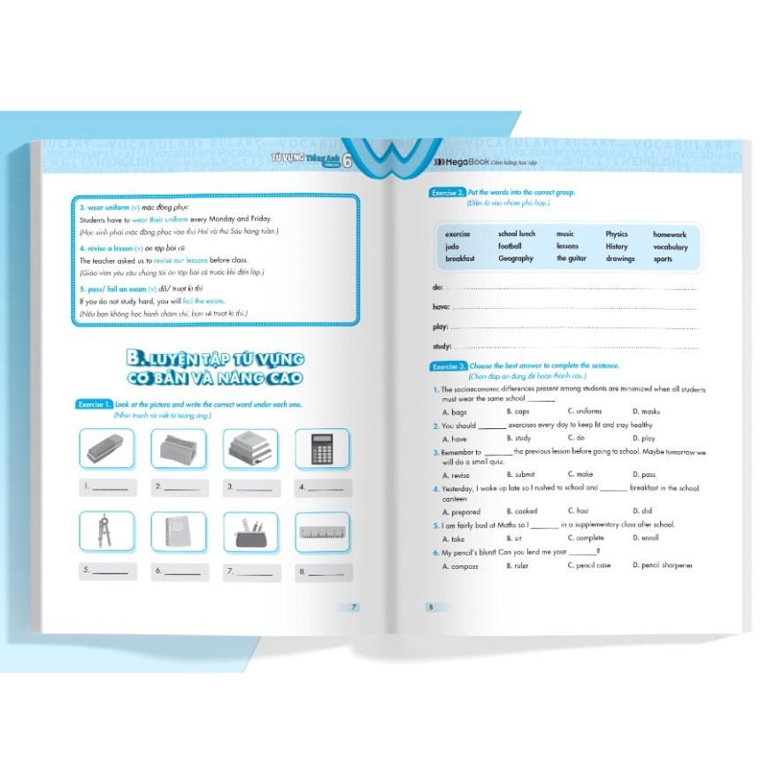 Sách - Từ vựng Tiếng Anh nâng cao 6 (MG)