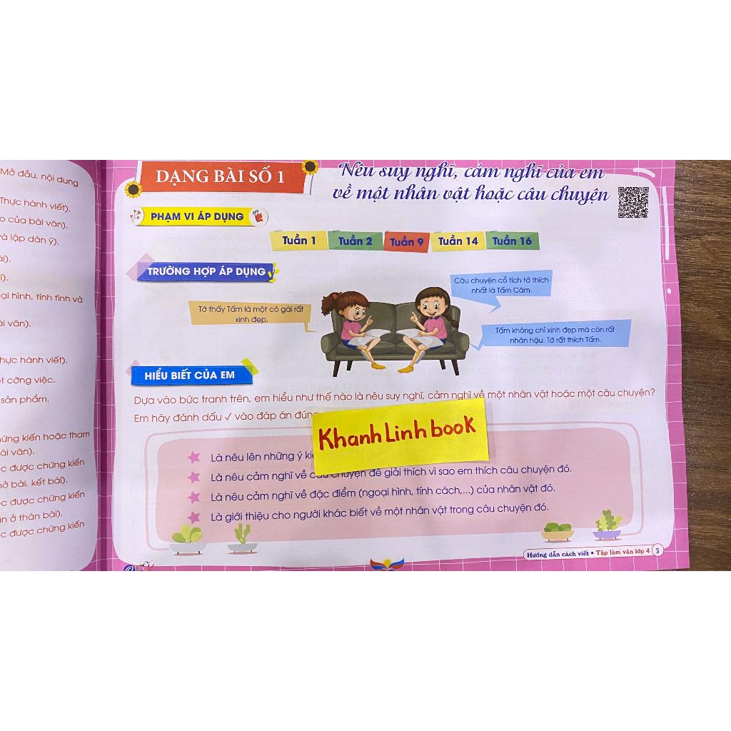 Sách - hướng dẫn cách viết tập làm văn 4 ( cánh diều )