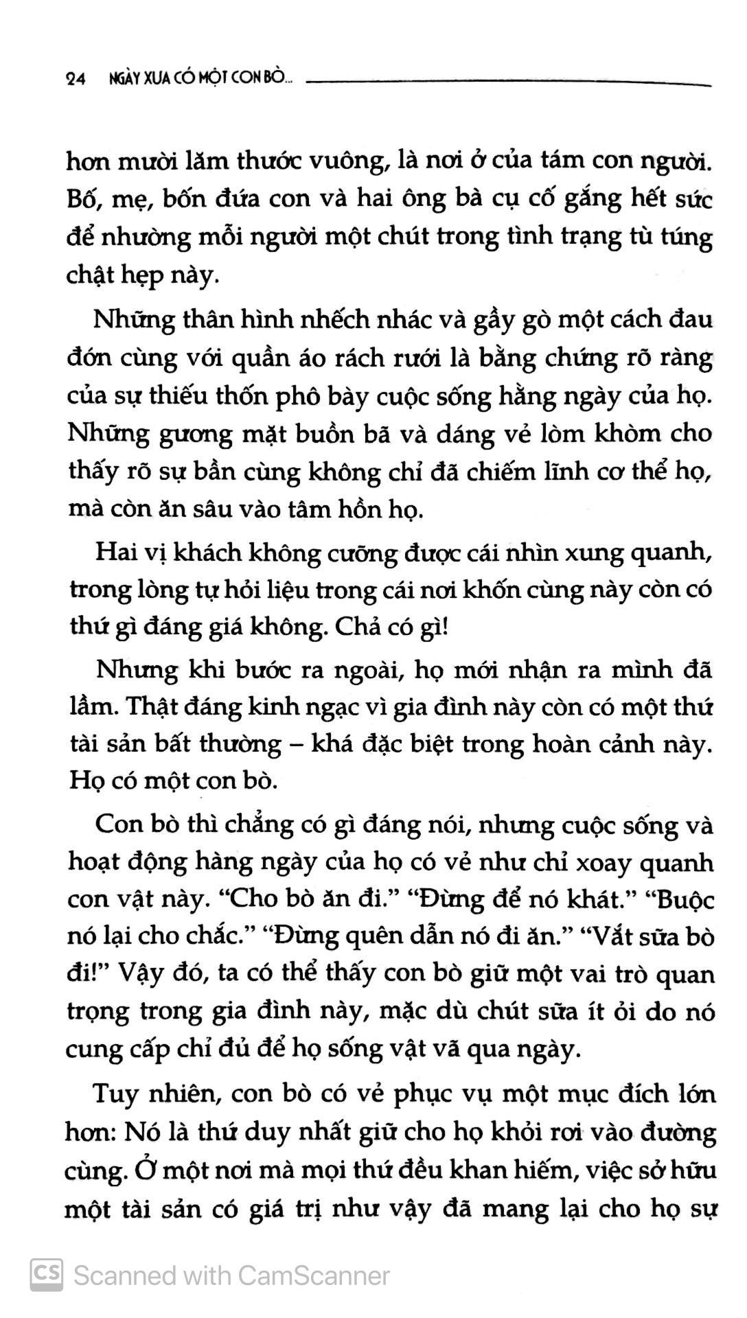 Ngày Xưa Có Một Con Bò (Tái Bản 2019)