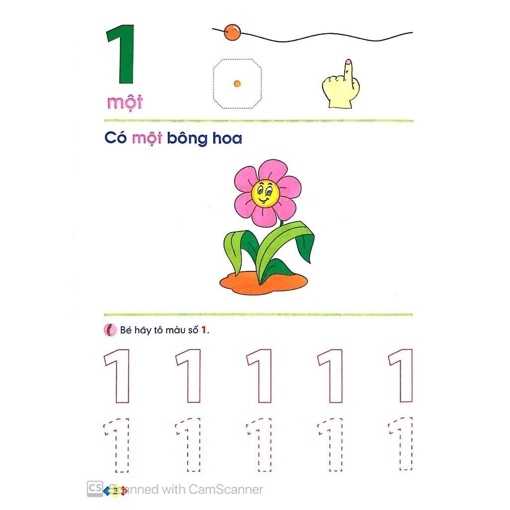 Nhận Biết Và Làm Quen Với Chữ Số (Dành Cho Trẻ 4-5 Tuổi) - Bản Quyền