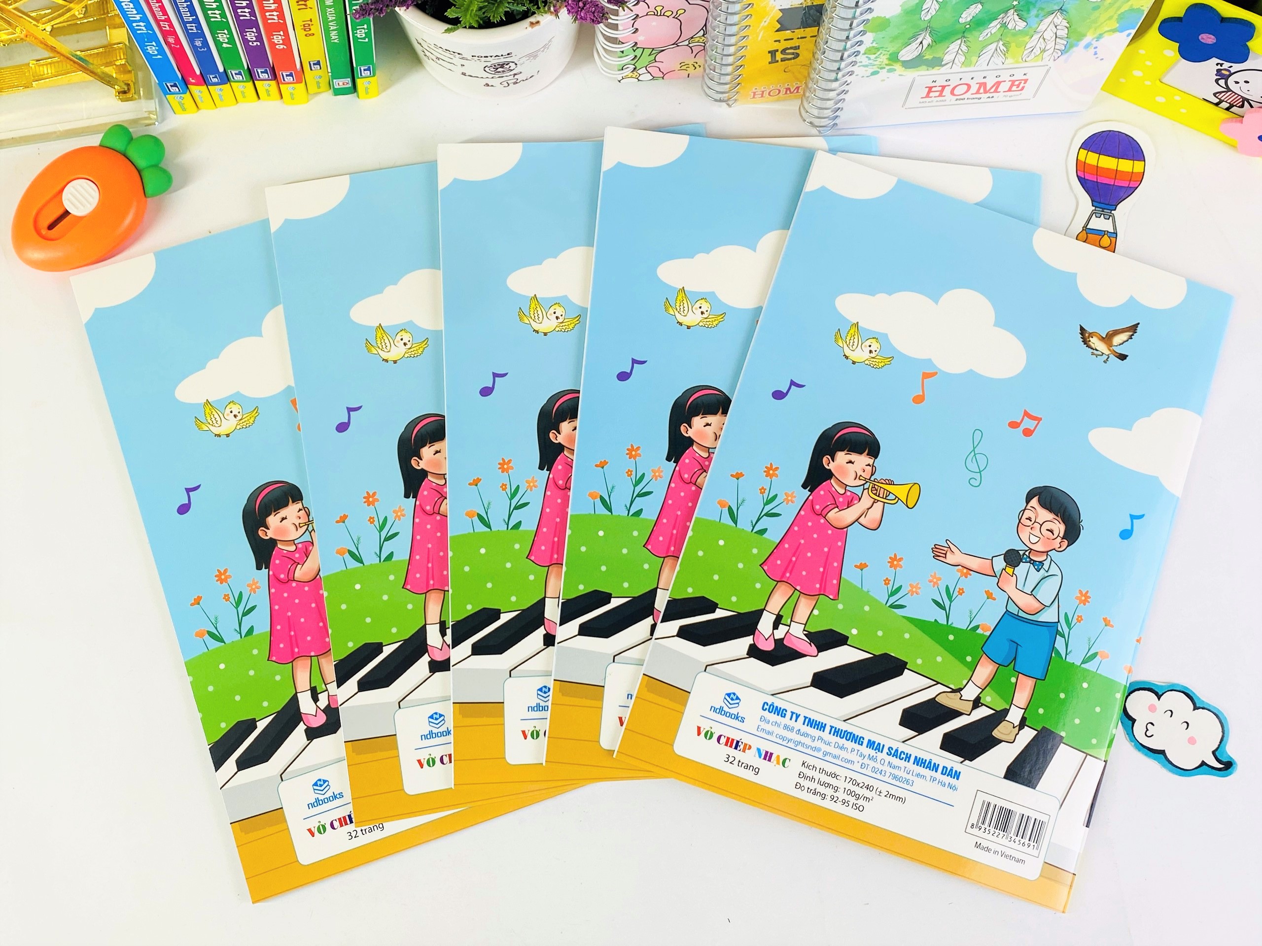 Sách - Vở chép nhạc - ndbooks