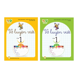 Sách - Combo Vở luyện viết lớp 1 ( T1 +T2 )