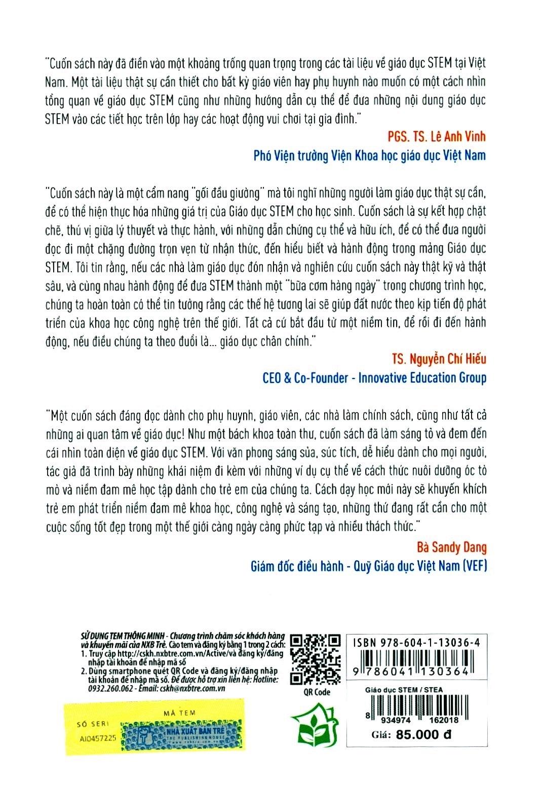 Giáo Dục Stem/ Steam: Từ Trải Nghiệm Thực Hành Đến Tư Duy Sáng Tạo