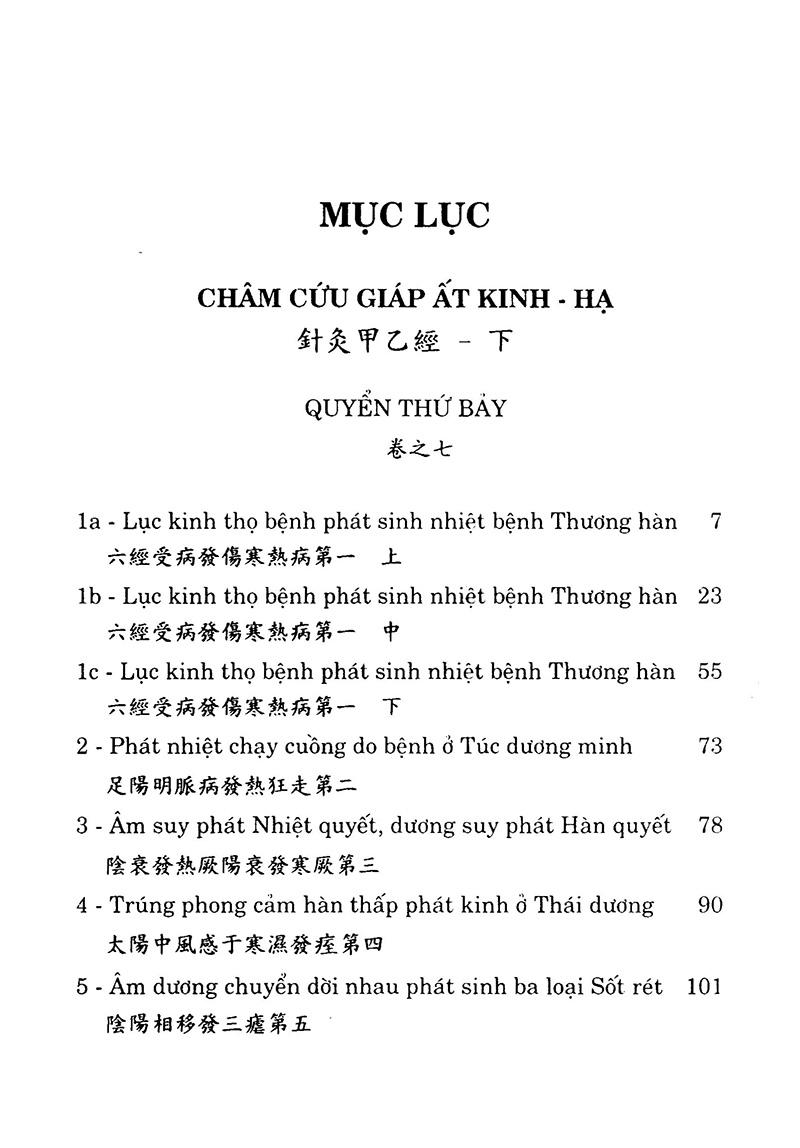 Châm Cứu Giáp Ất Kinh (Tập 2)