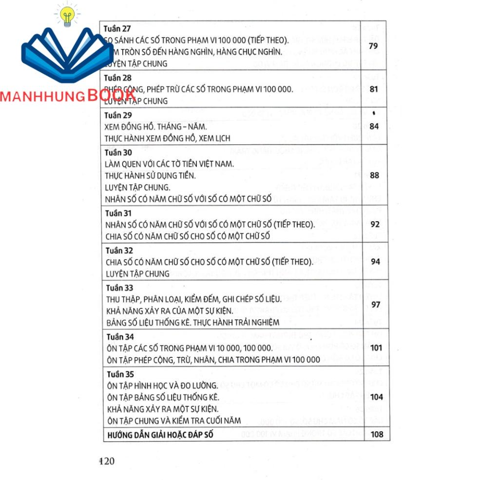 Sách - Bài Tập Nâng Cao Toán 3 - Dạng Vở Thực Hành (Biên Soạn Theo Chương Trình GDPT Mới)