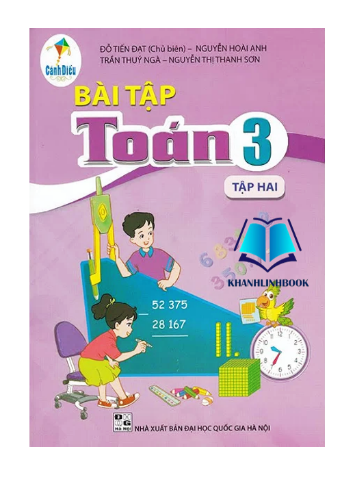 Sách - Combo Bài tập Toán 3 tập 1 + 2 (Cánh diều)