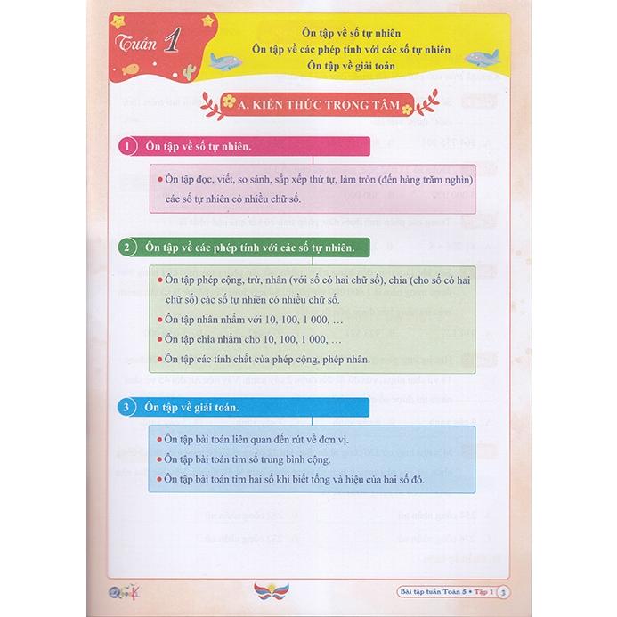 Sách - Bài tập tuần Toán 5 tập 1 (Cánh diều)